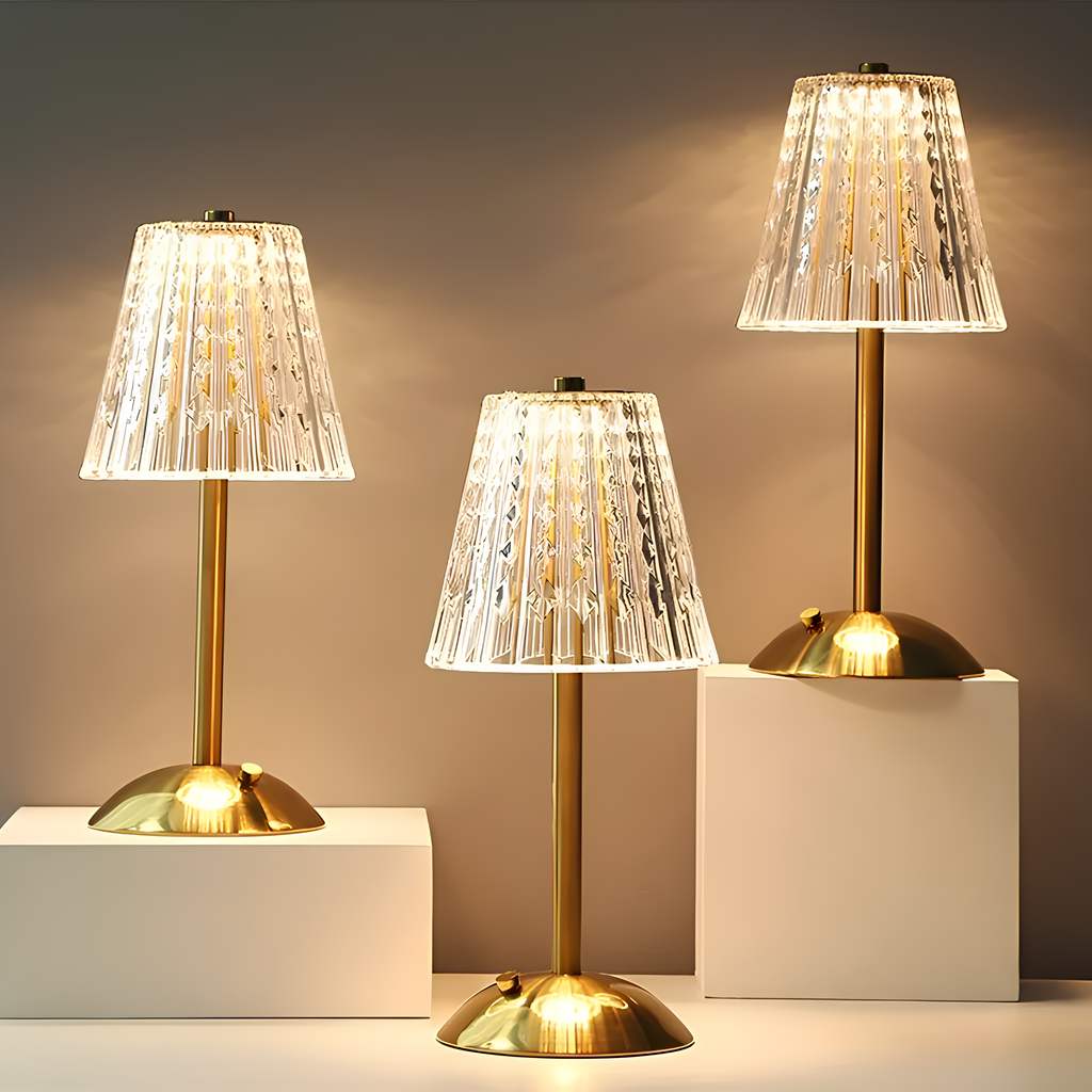 Opditch LED Bordlampe Guld Moderne Design