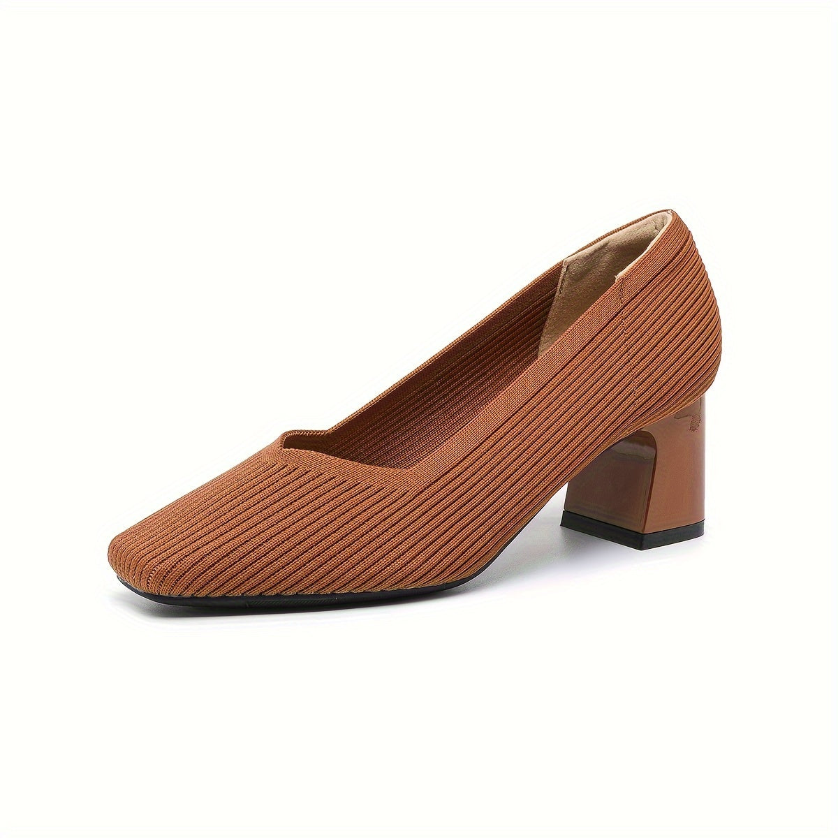 Women's Orthopaedic Pumps with Block Heel Design for Office Wear
