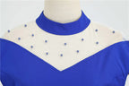 Elegant kjole i Royal Blue — Image 3
