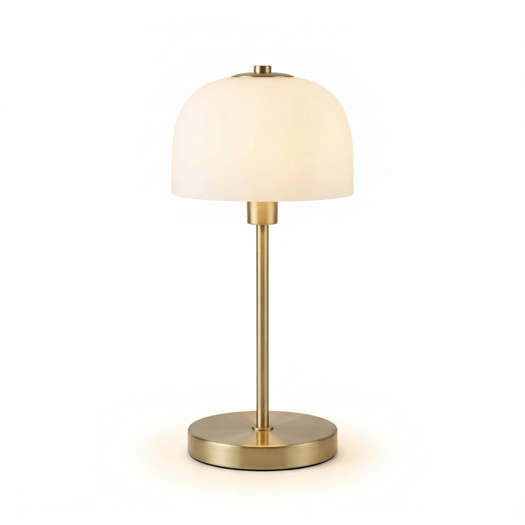 Opditch Nordic Dome LED bordlampe – sidevisning