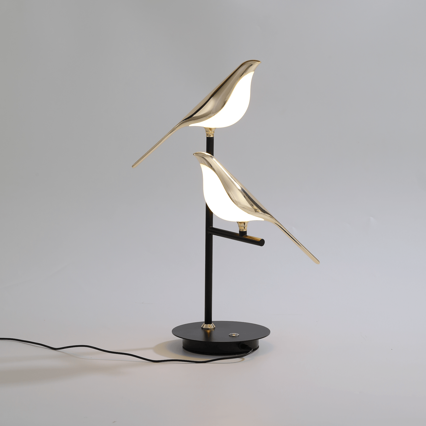 Opditch LED bordlampe med gyldne fugle – billede 6