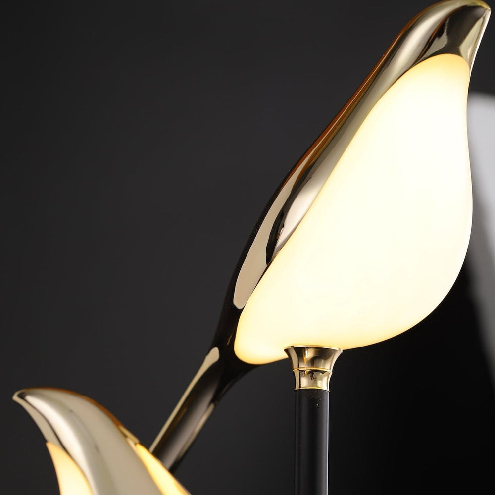 Opditch LED bordlampe med gyldne fugle – billede 7