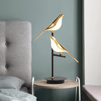 Opditch LED bordlampe med gyldne fugle – billede 8