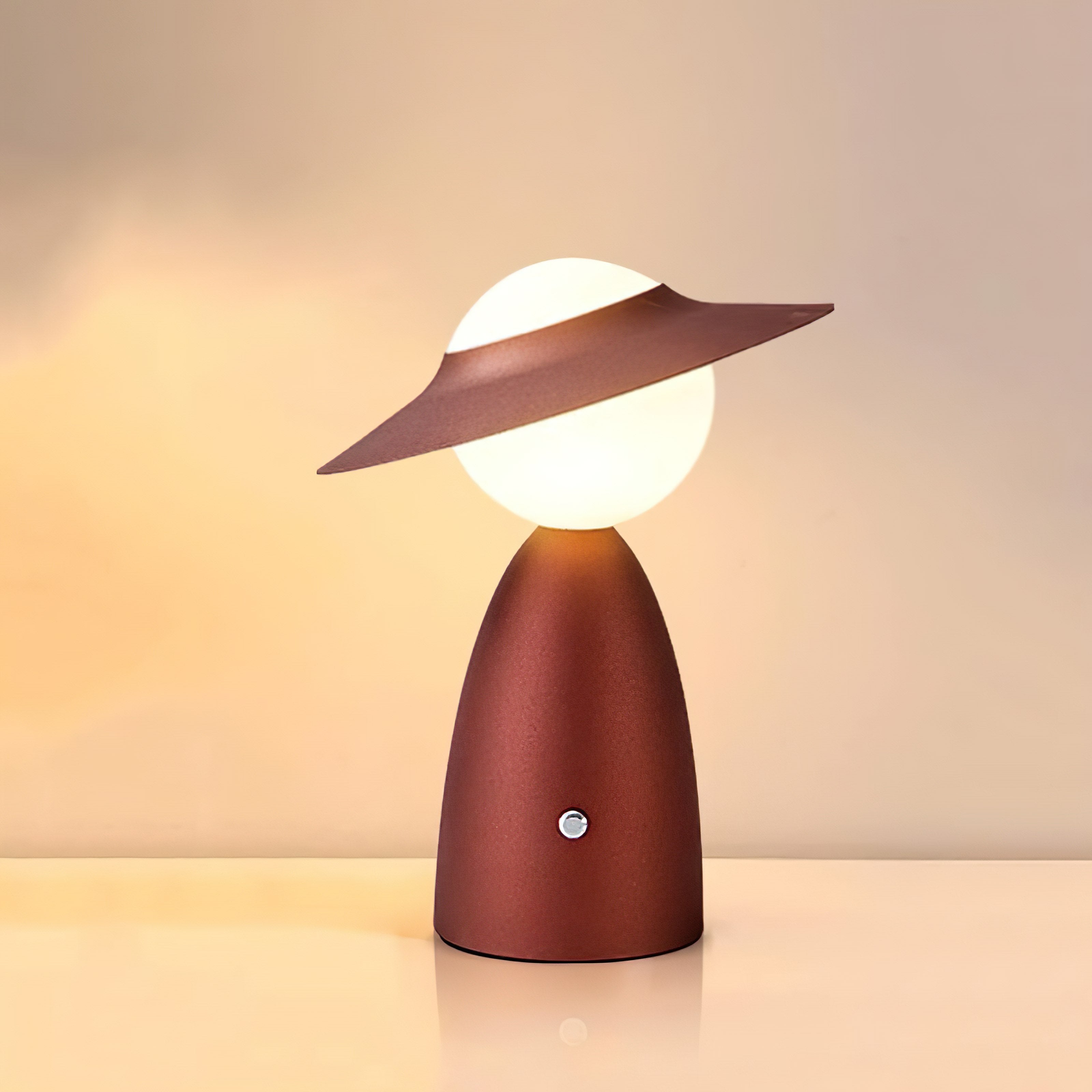 Opditch moderne dæmpbar LED bordlampe i metal – billede 2