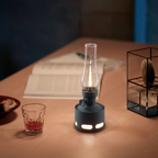 Opditch retro LED lanterne bordlampe i glas – billede 10