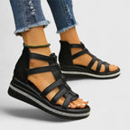 Women's Orthopaedic Sandals with Wedge Platform Sole for Summer